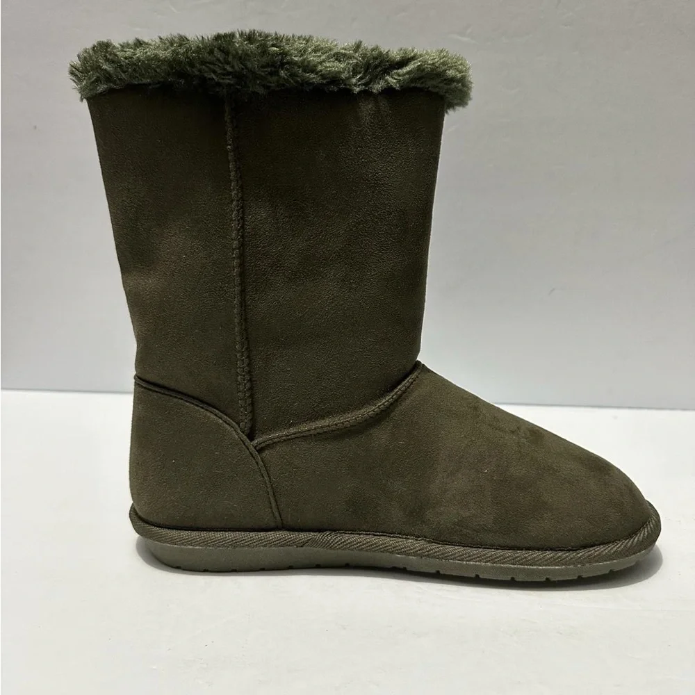 Sugar Womens Marty Faux Suede Cold Weather Winter & Snow Boots Shoes Size 8m